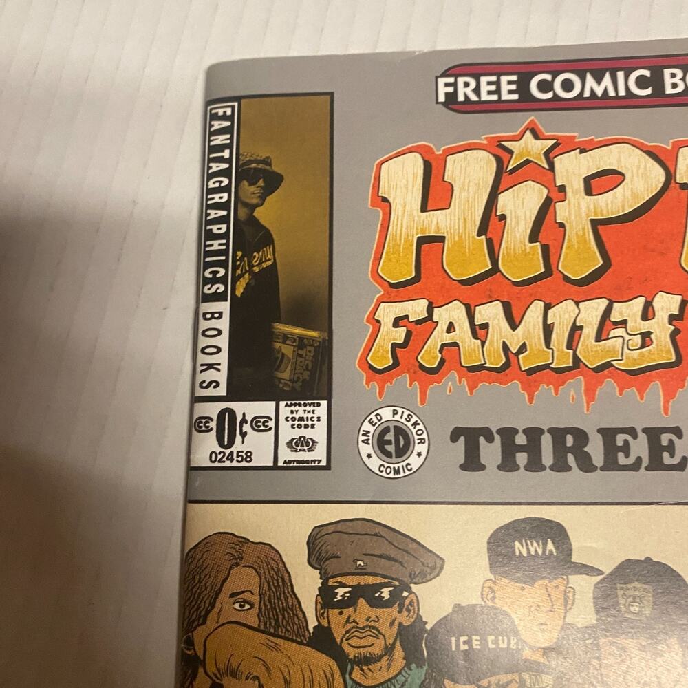 Hip Hop Family Tree Three-In-One Free Comic Book Day ED Piskor - Picture 2 of 9